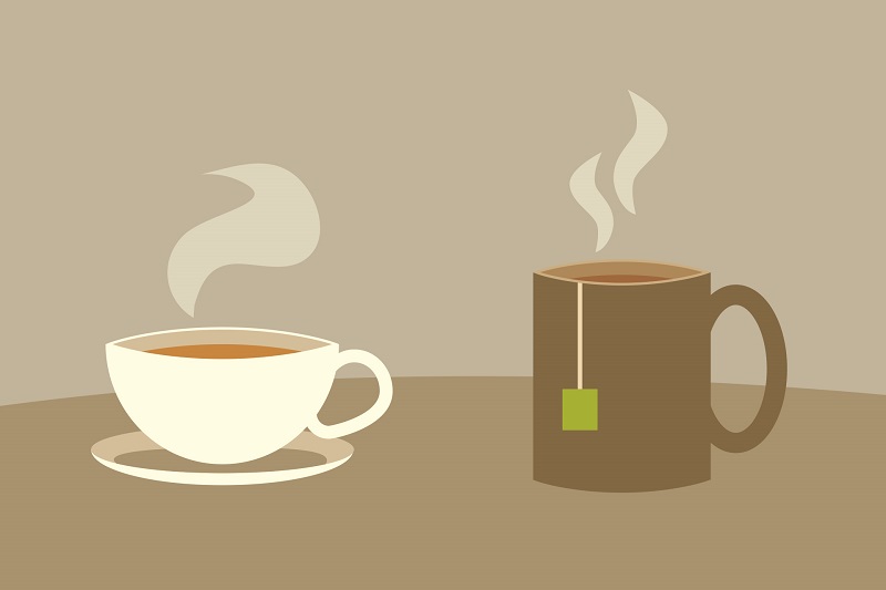 Bebidas calientes: Café Vs té