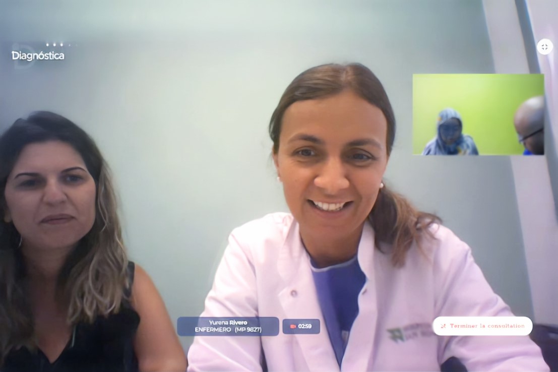 en-Hospitales Universitarios San Roque realiza su primera teleconsulta médica con Mauritania y avanza en su proyecto de cooperación sanitaria internacional