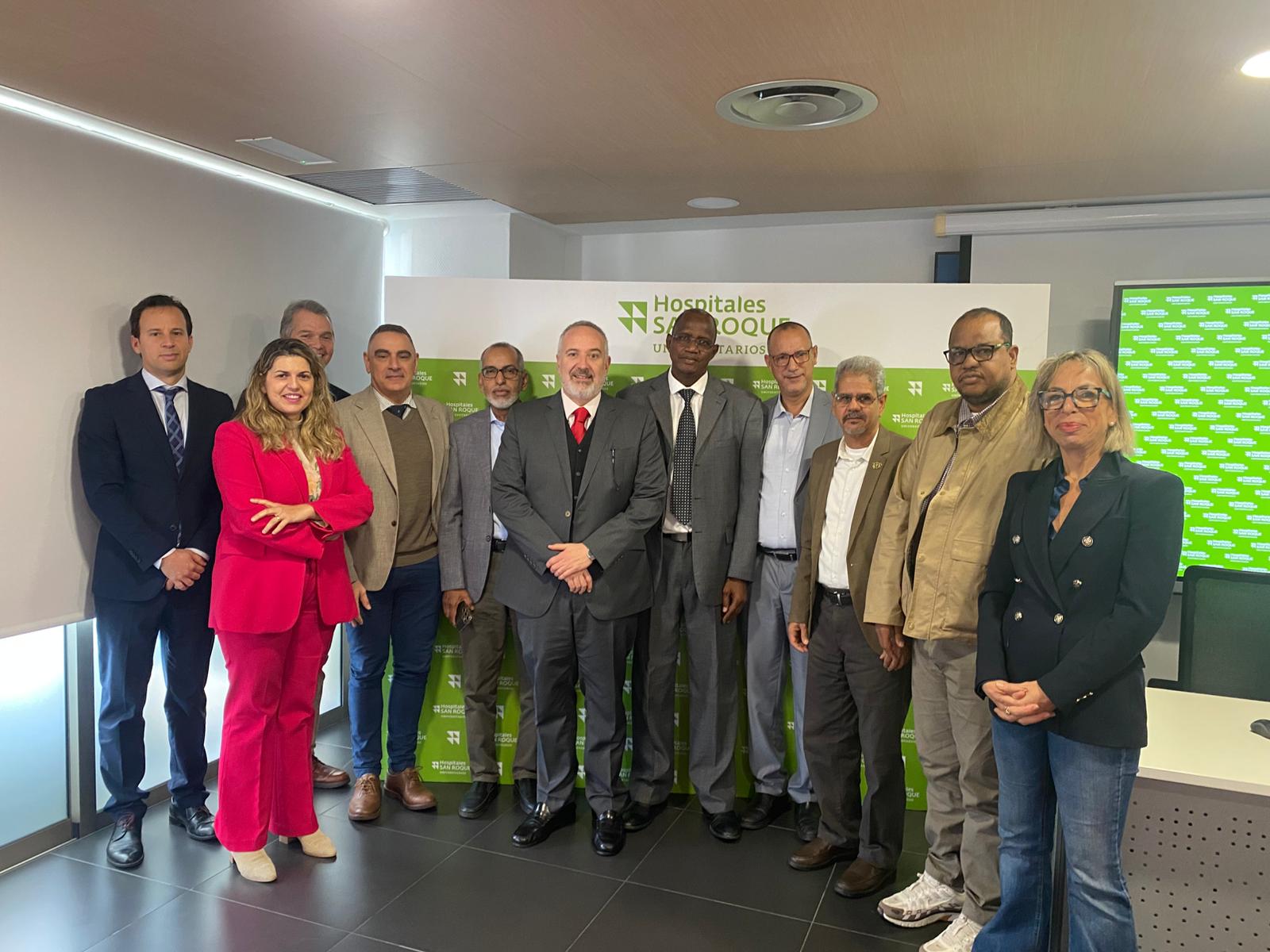Delegación de la SNIM en HUSR