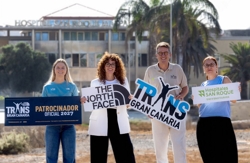 Hospitales Universitarios San Roque y The North Face Transgrancanaria renuevan su alianza por quinto año consecutivo