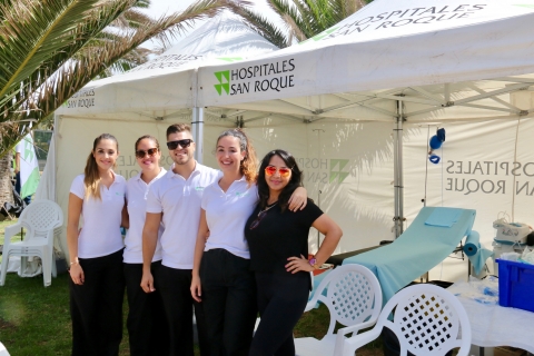 Hospitales San Roque en la Canaragua Maspalomas Open Water